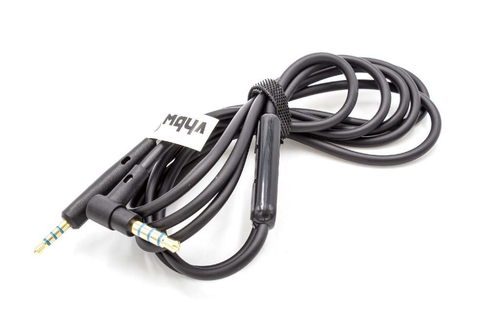 vhbw passend für Bose QuietComfort QC35 II Kopfhörer Audio-Kabel, Inkl. Lautstärkeregler