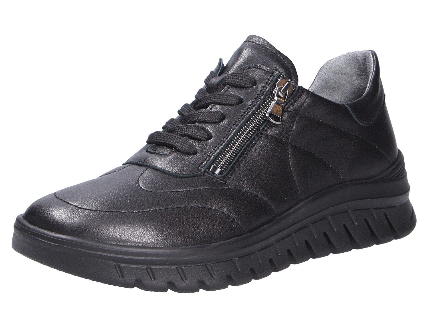Waldläufer Damen Schnürschuh (Weicher Gehkomfort) Echtleder