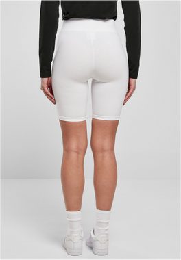 Karl Kani Stoffhose Karl Kani Damen KKWQ22003WHT Signature Cycling Shorts white (1-tlg)