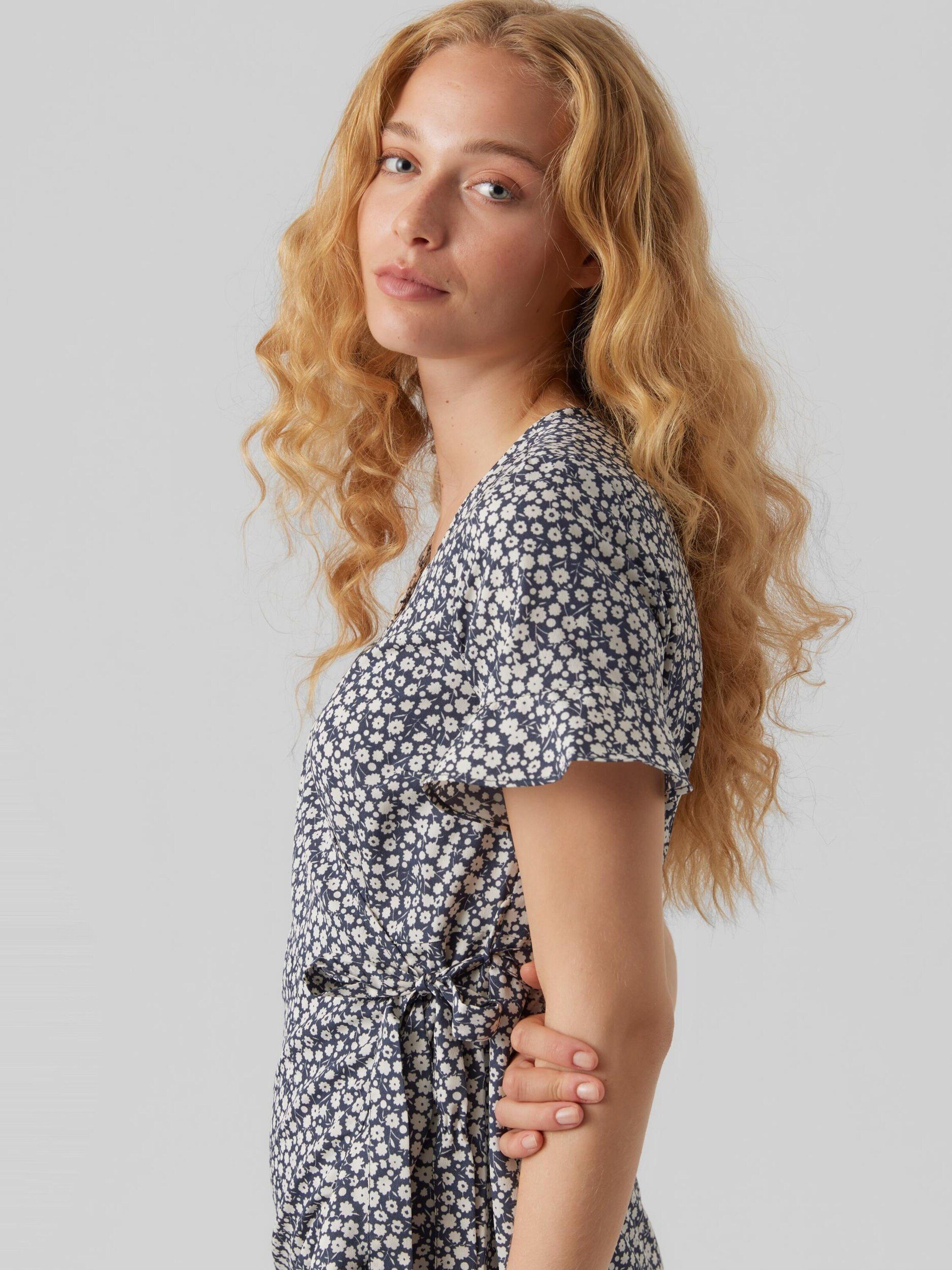 Vero Moda Midikleid HENNA (1-tlg) Wickel-Design günstig online kaufen