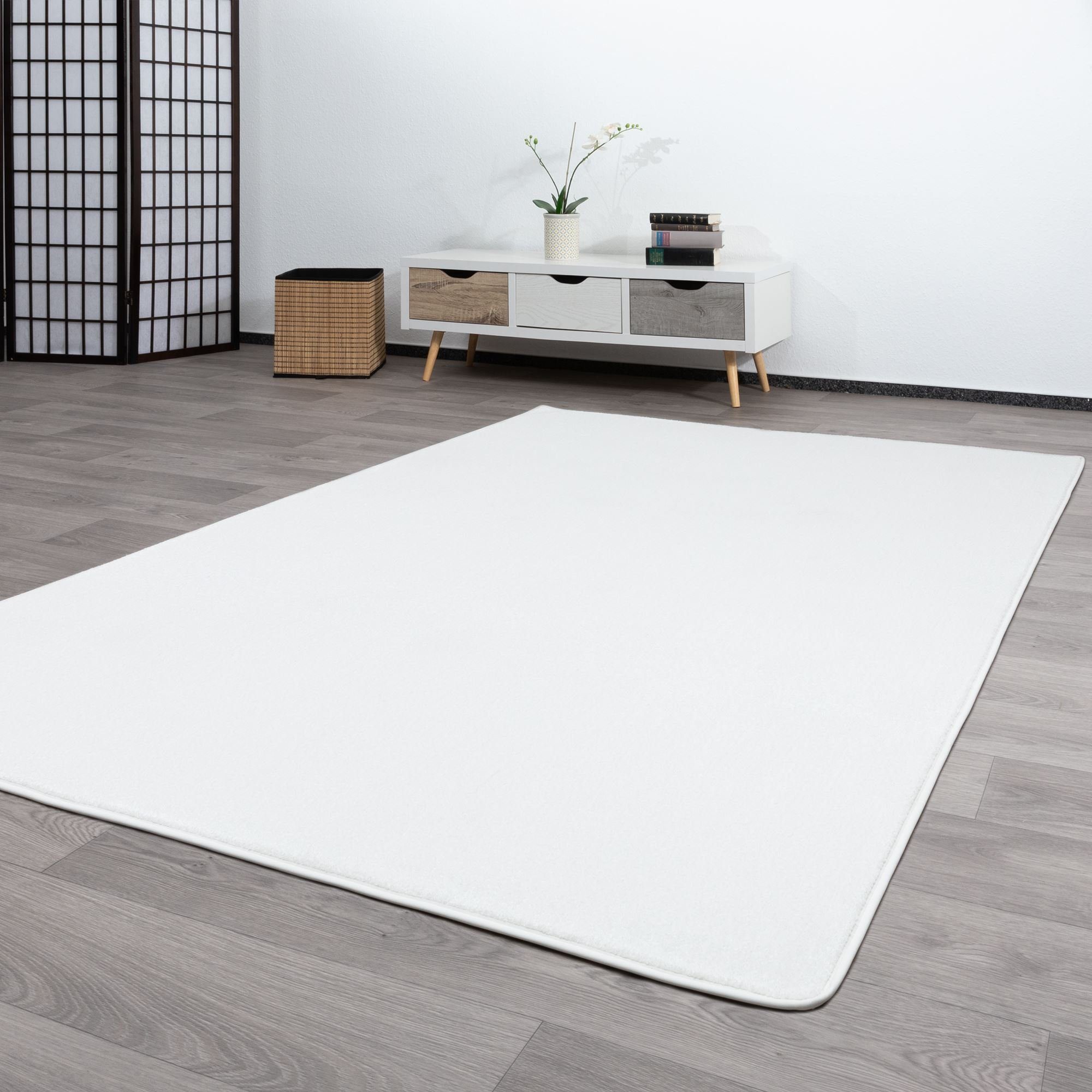 Steffensmeier Teppich Pisa, Rechteckig, Kurzflor Teppich, günstig online kaufen