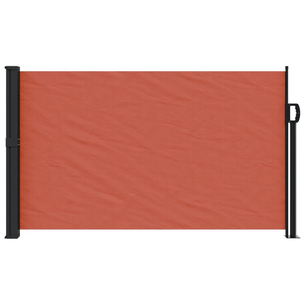 vidaXL Seitenmarkise Seitenmarkise Ausziehbar Terrakottarot 120x600 günstig online kaufen