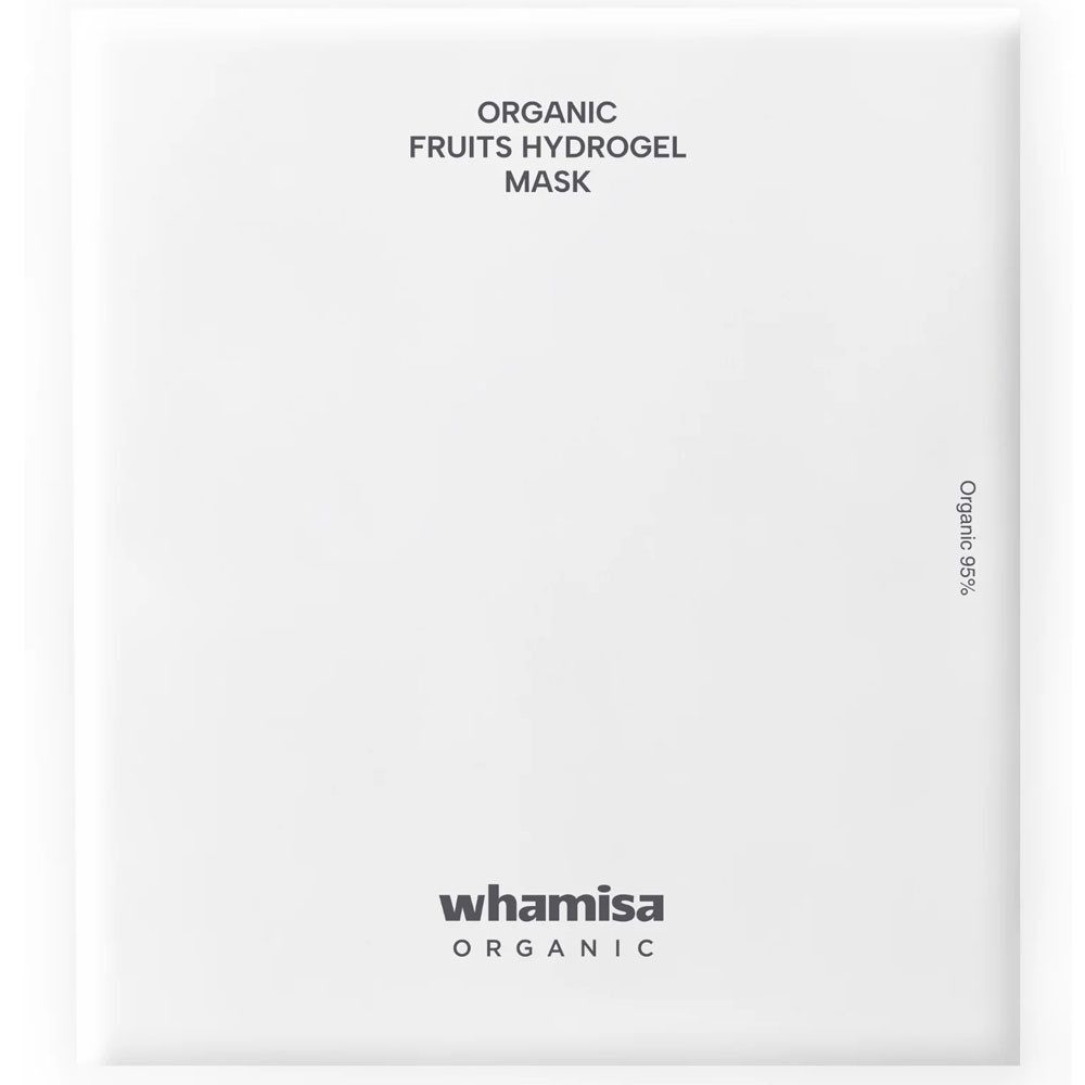 Whamisa Gesichtspflege Organic Fruits Hydrogel Mask Yuja, 5 Stk.