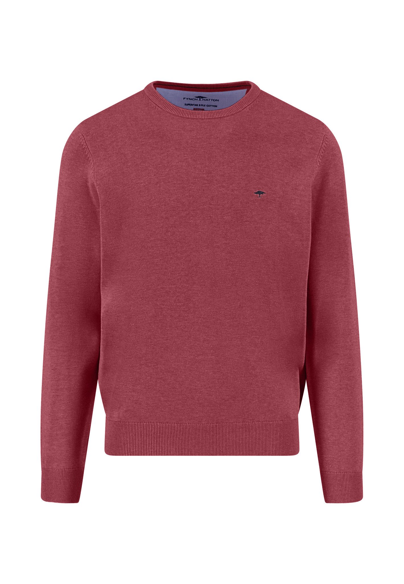 FYNCH-HATTON Strickpullover O-Neck, Superfine berry günstig online kaufen