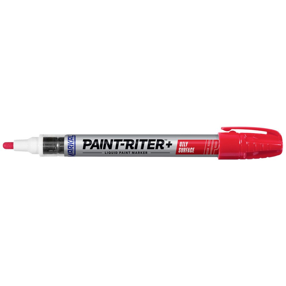 MARKAL Lackmarker Markal Paint-Riter+ Oily Surface HP 96962 Lackmarker Rot 3 mm