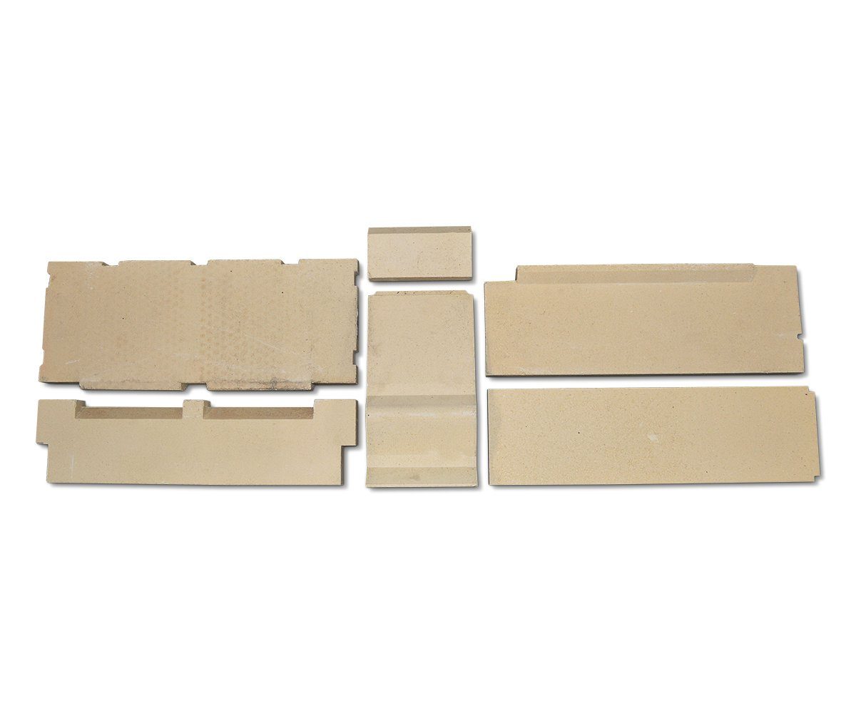 kaminXpert Feuerraumplatten B für Wamsler K118 Herd Ersatzteil Feuerraumauskleidung