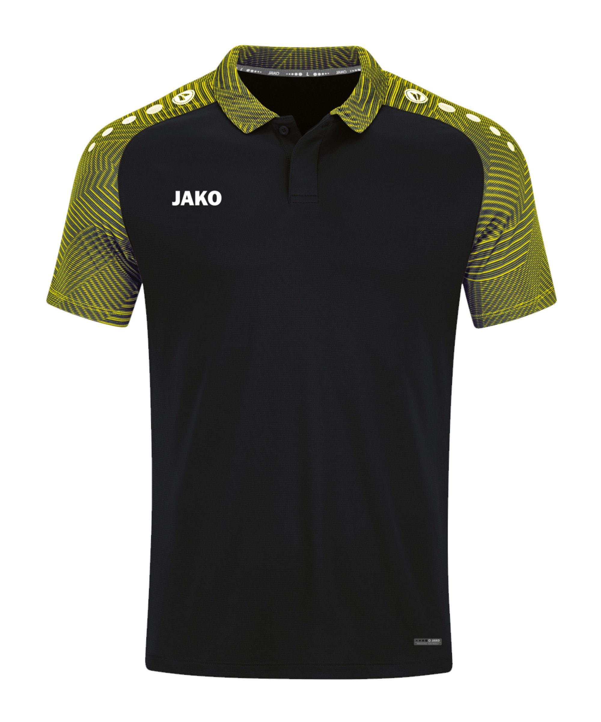 Jako T-Shirt Performance Poloshirt default schwarzgelb