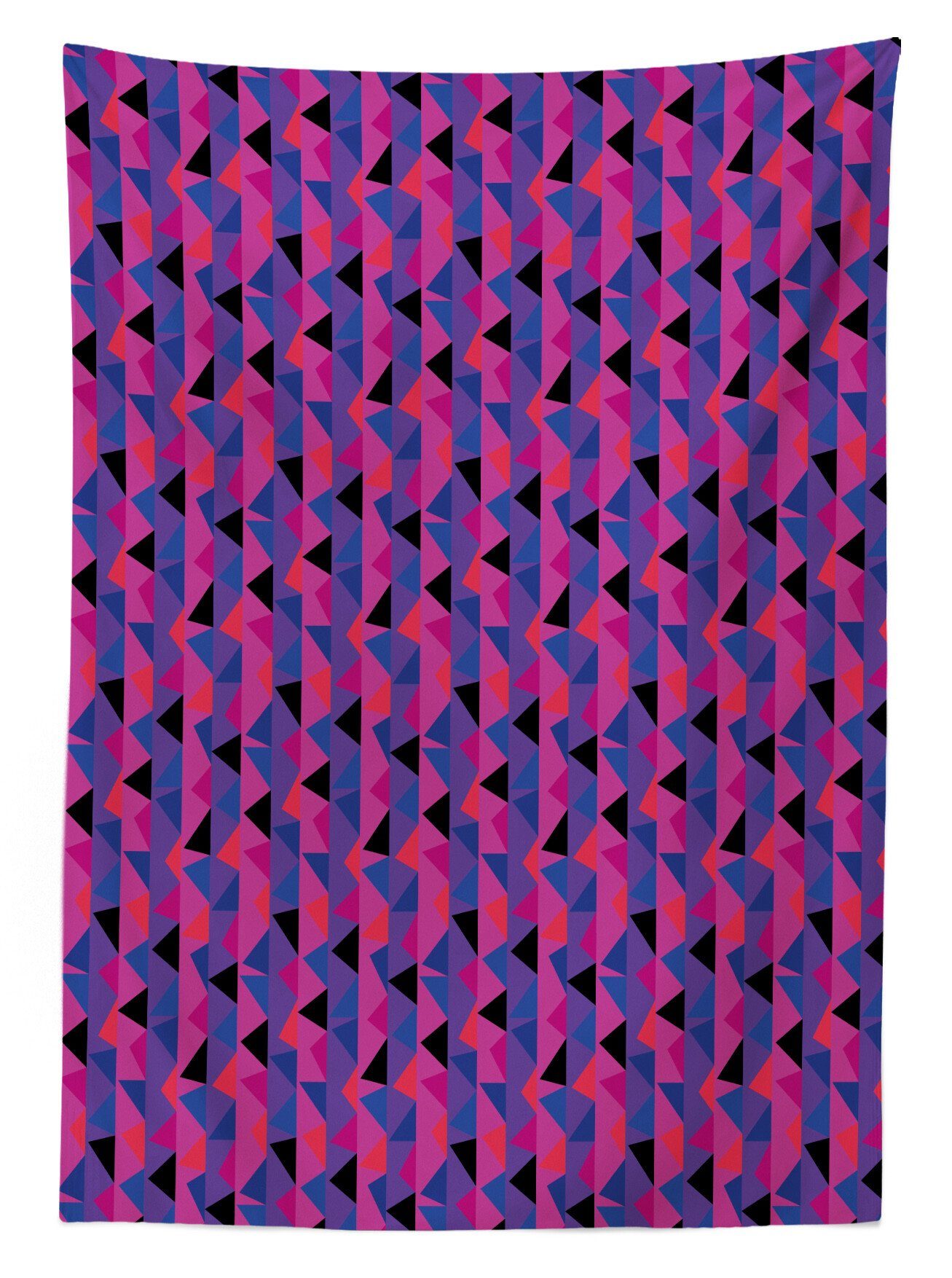 Abakuhaus Tischdecke Farbfest den Triangles Waschbar Streifen Klare Für Geometrisch Bereich Farben, geeignet Außen Abstrakte