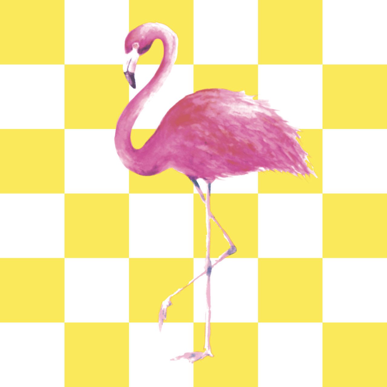 Duni Stoffserviette Duni Servietten flamingo tropic 33 x 33 cm - 20er