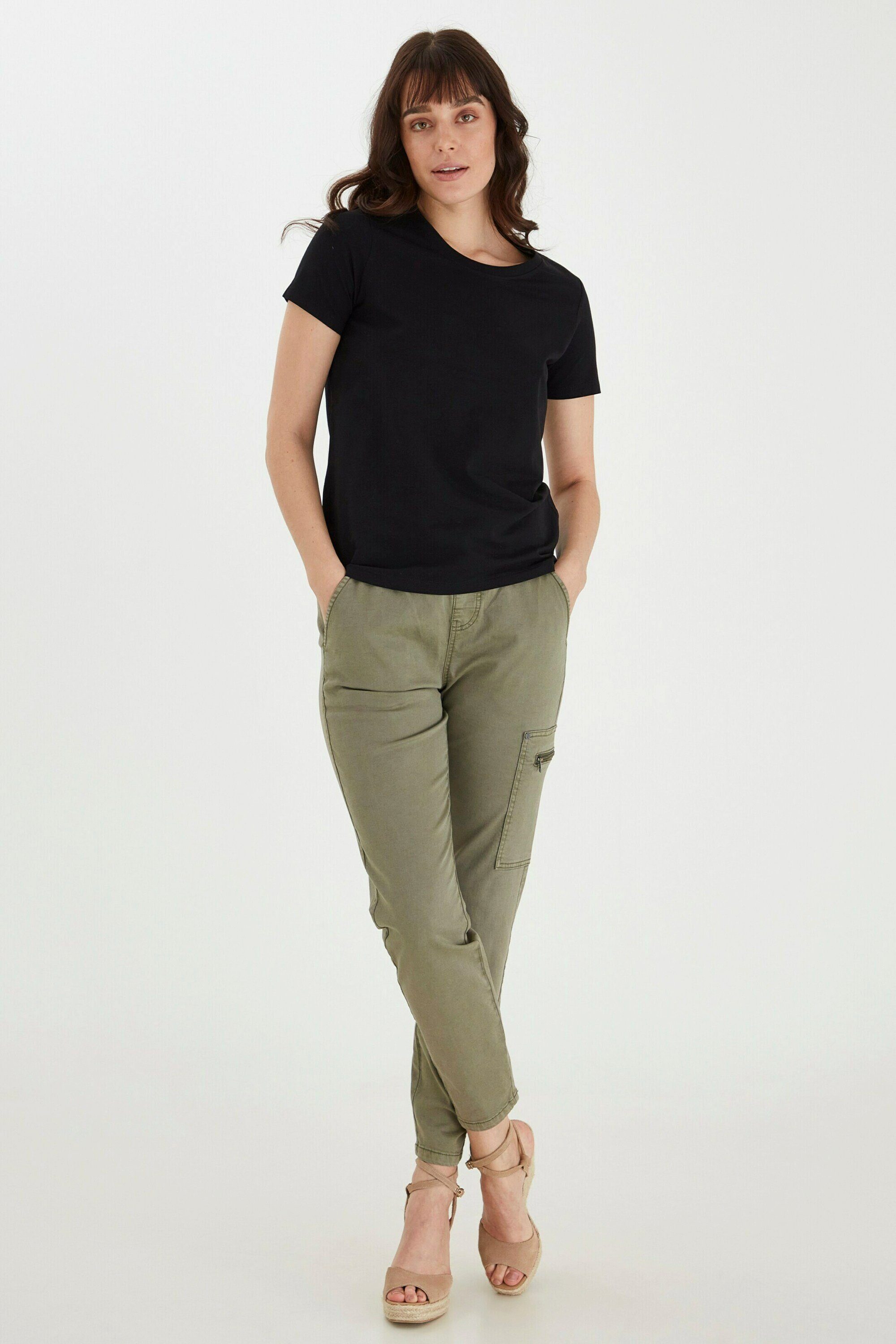 fransa T-Shirt (1-tlg) Plain/ohne Details günstig online kaufen