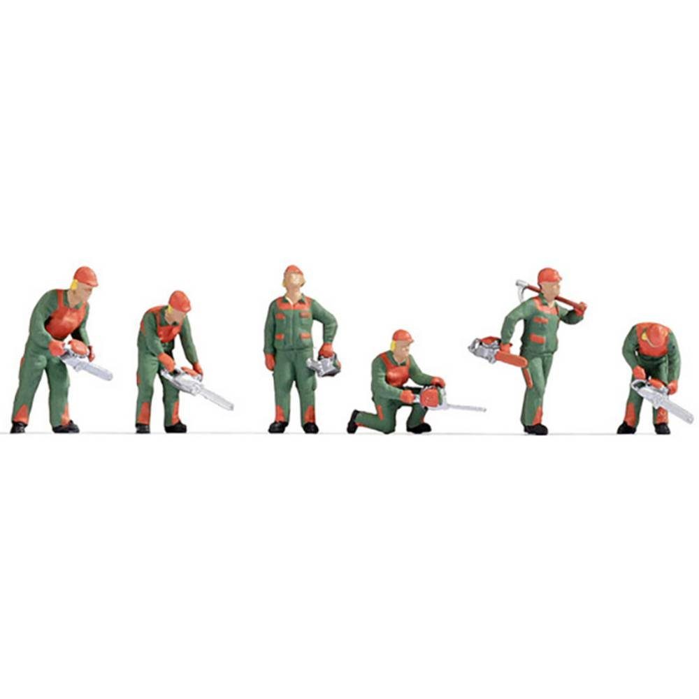 NOCH Modelleisenbahn-Figur N Baumfällarbeiten, Sound-Szenen 12956
