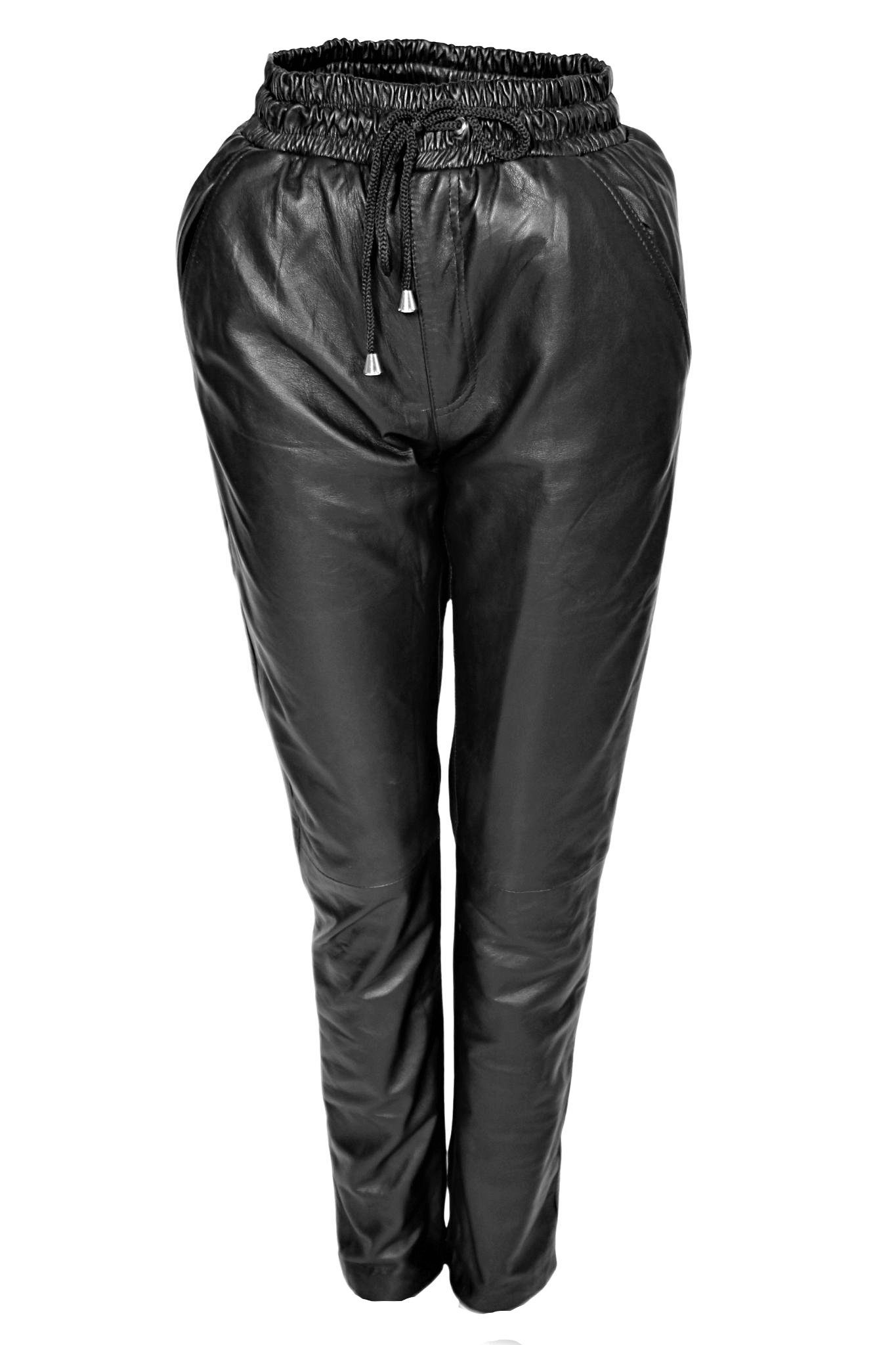 Be Noble Lederhose Wellness Lederhose aus weichem Lammnappa im legeren Style