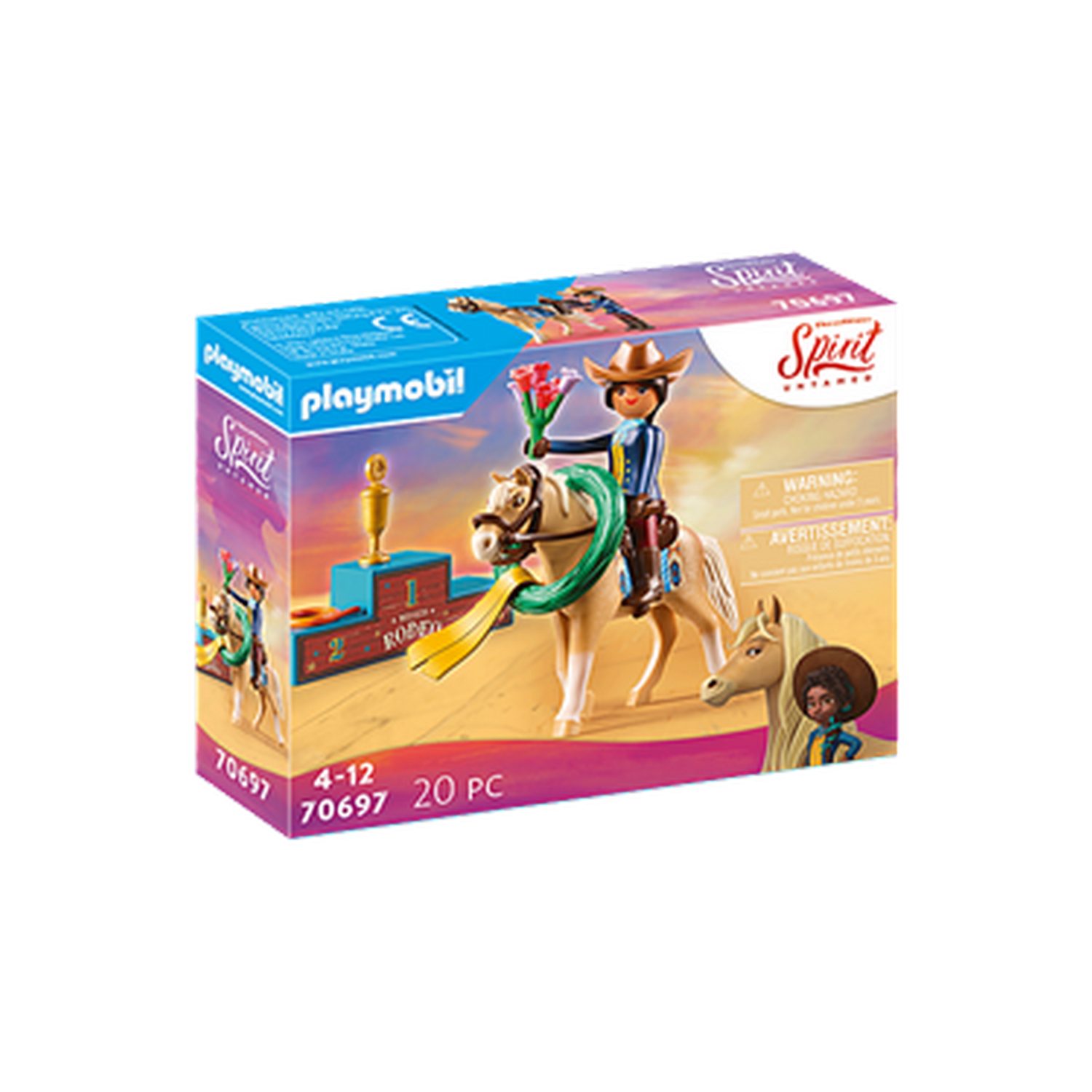 Playmobil® Spirit Riding Free Rodeo Pru Konstruktions-Spielset, (Rodeo Pru), Made in Europe