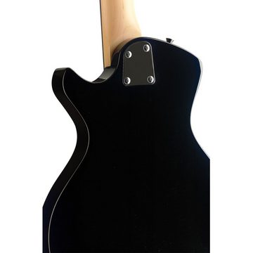 Stagg E-Gitarre SVY SPCL BK E-Gitarre, Silveray Serie, Speczialmodell, mit massivem...