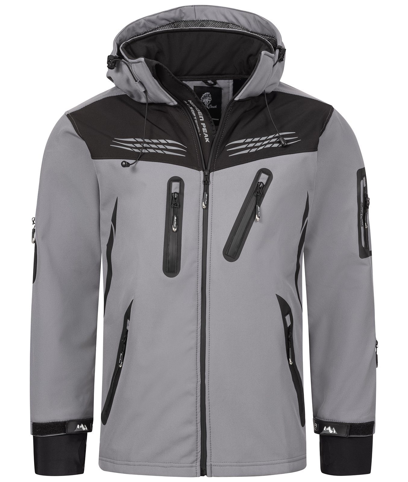 Rock Creek Softshelljacke Herren Softshelljacke Wanderjacke H-159