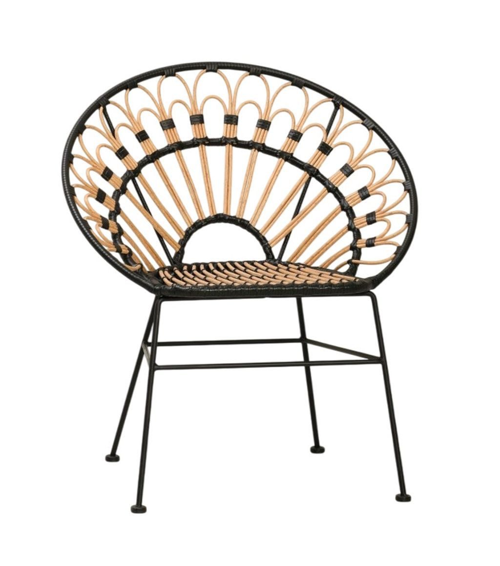 Vintagehaus Gartensessel Esszimmerstuhl Hacienda PE-Rattan Peacock günstig online kaufen