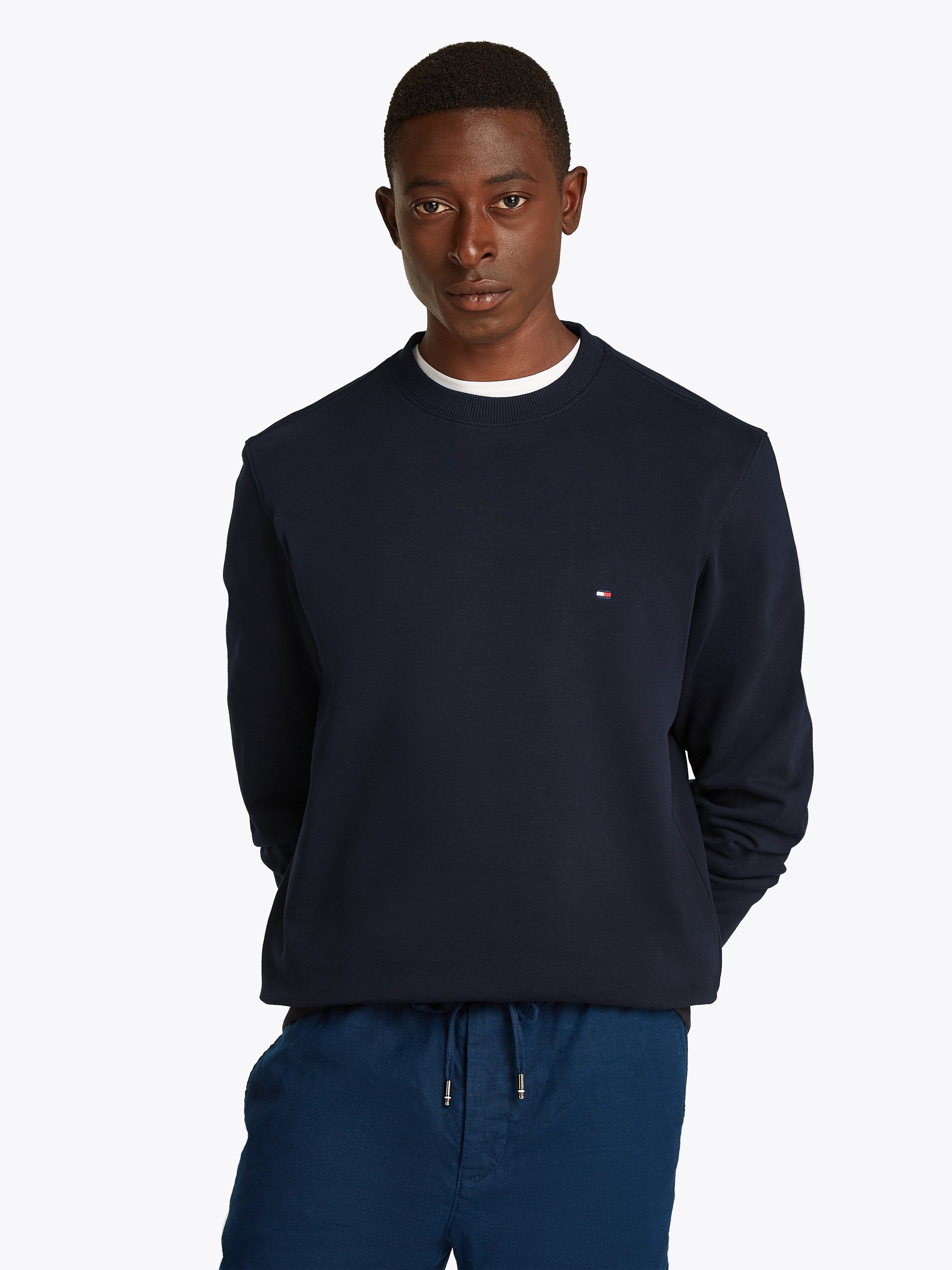Tommy Hilfiger Sweatshirt ESSENTIAL TERRY CREWNECK günstig online kaufen
