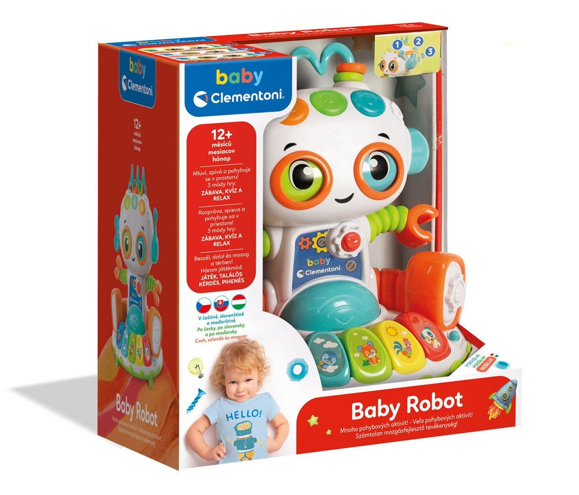 Clementoni® Lernroboter Clementoni® Interaktiver Roboter mit Geräuschen