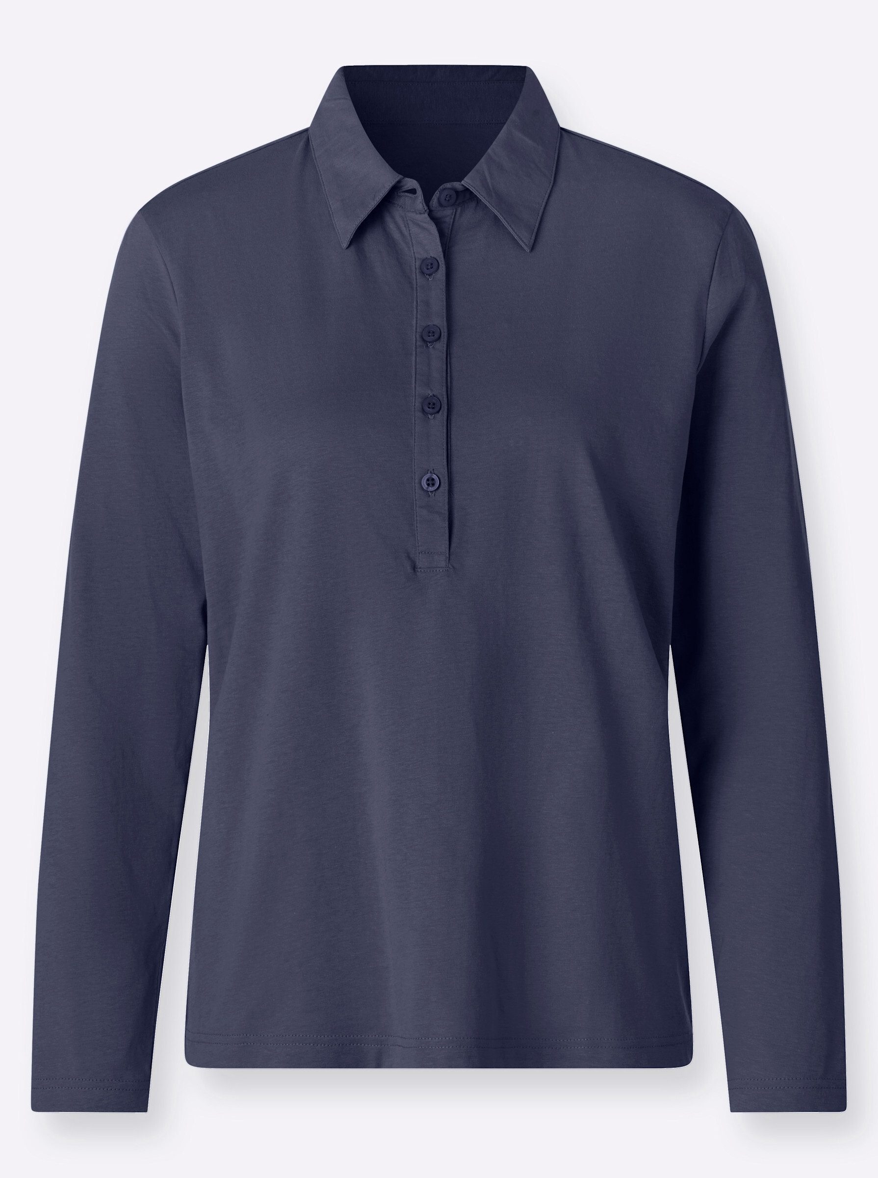 Sieh an! T-Shirt Poloshirt Langarm – Bild 4 von 5