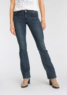 Arizona Bootcut-Jeans Shaping Mid Waist