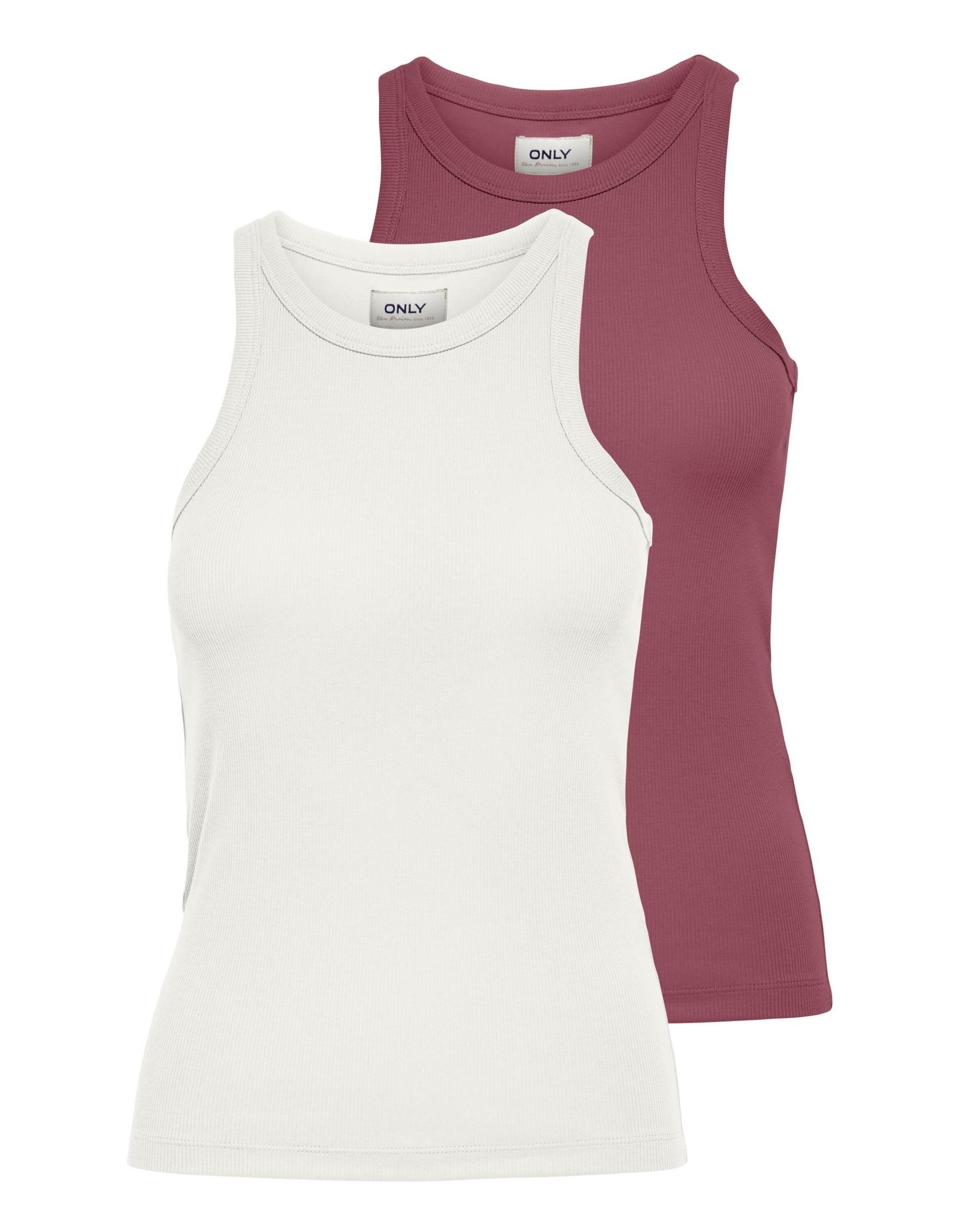 ONLY Shirttop Lindsay (2-tlg) Plain/ohne Details
