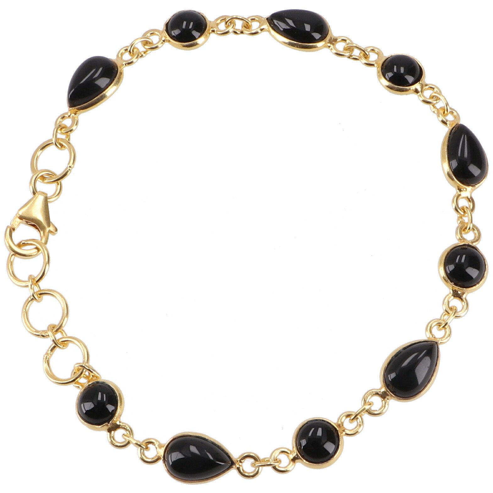 Guru-Shop Armreif Indisches Boho Armband, vergoldetes Armband aus..