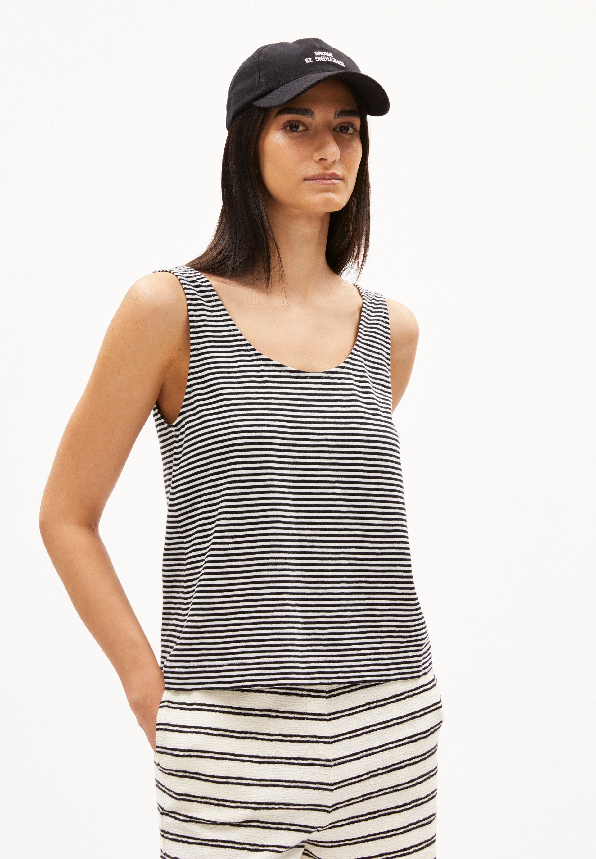 Armedangels T-Shirt MINAAMI LITA Top aus Bio-Baumwolle Regular Fit günstig online kaufen