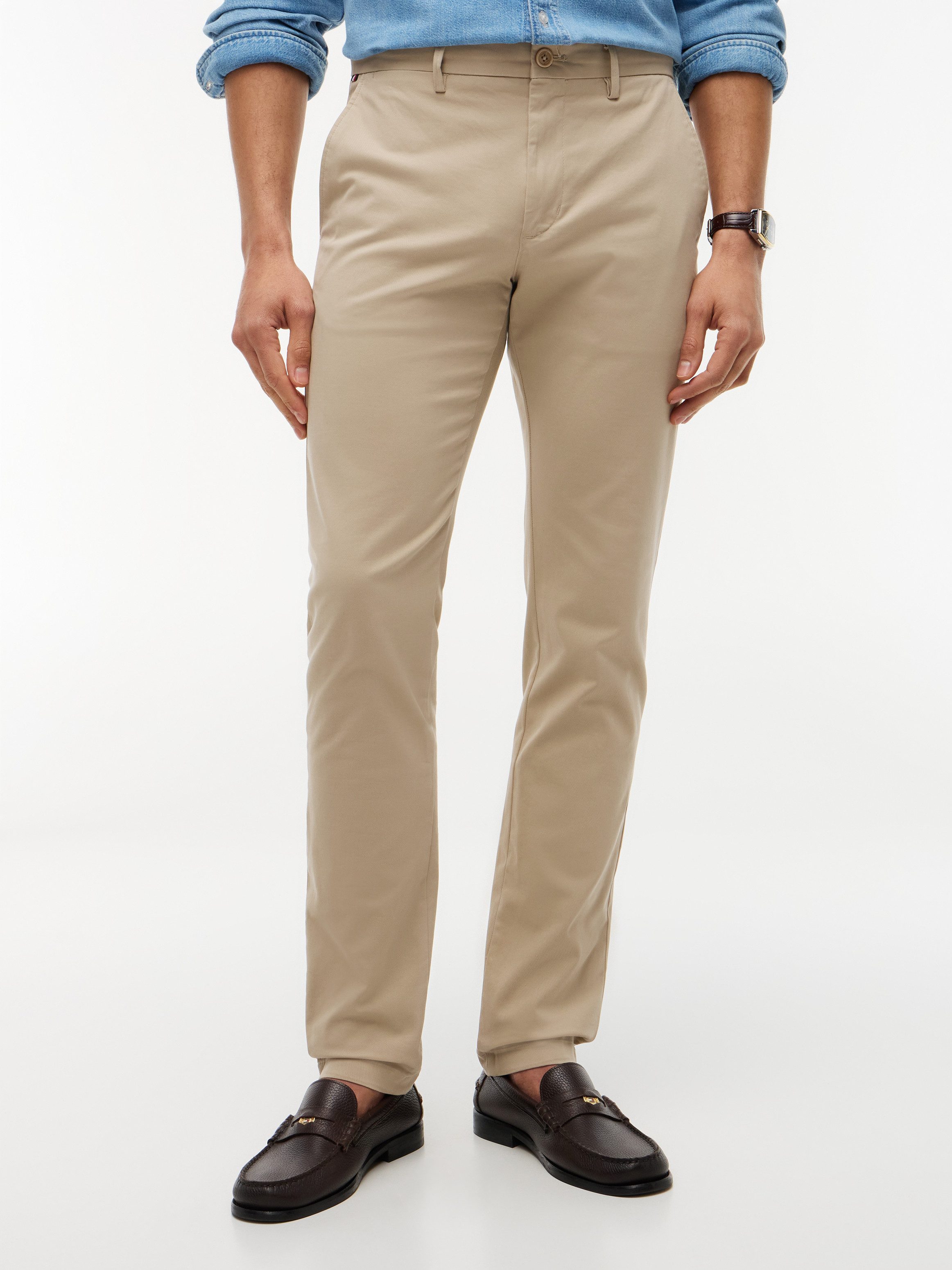 Tommy Hilfiger Chinohose Chino Bleecker 1985 PIMA CO
