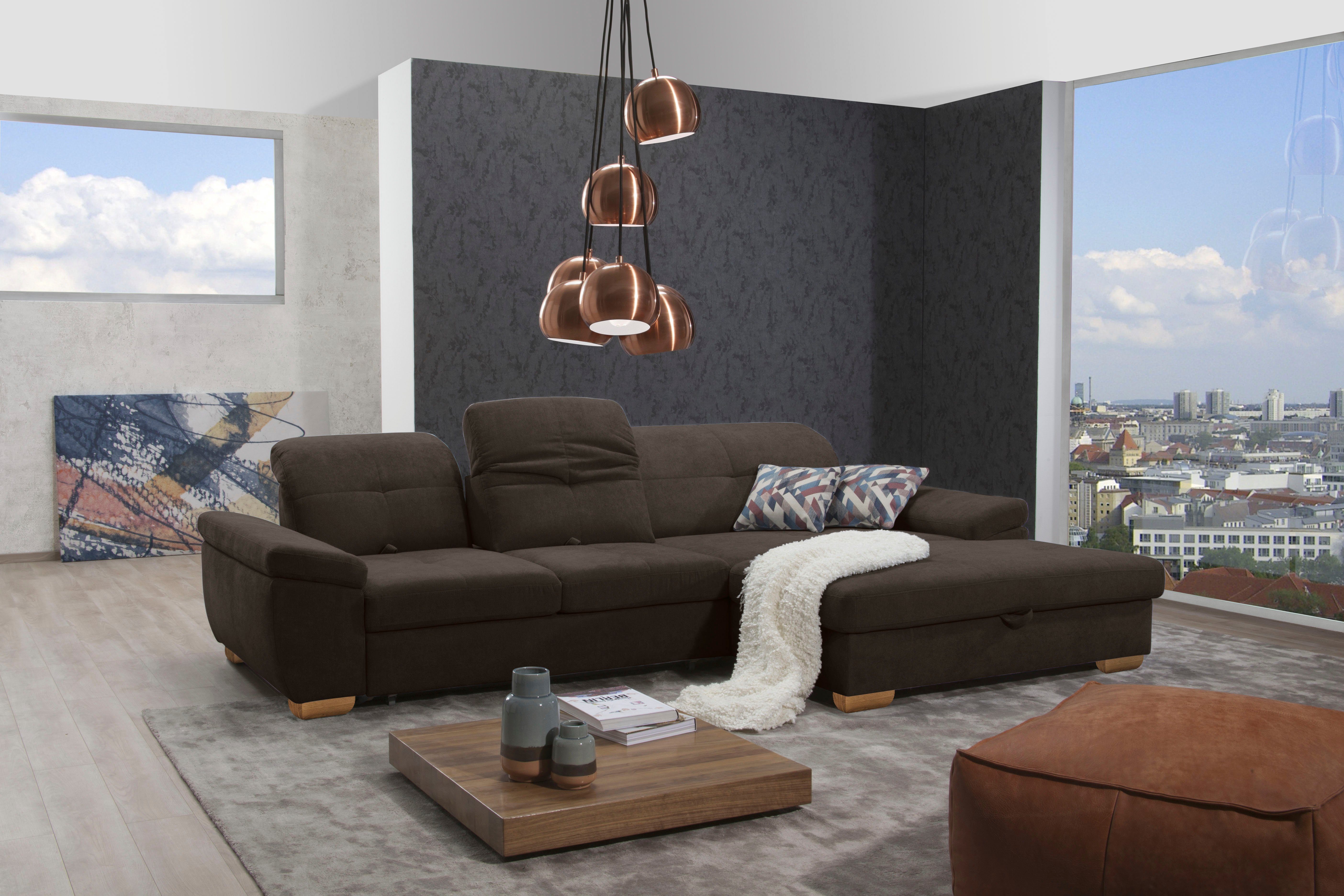 alina Ecksofa Nadira, wahlweise mit Bettfunktion günstig online kaufen