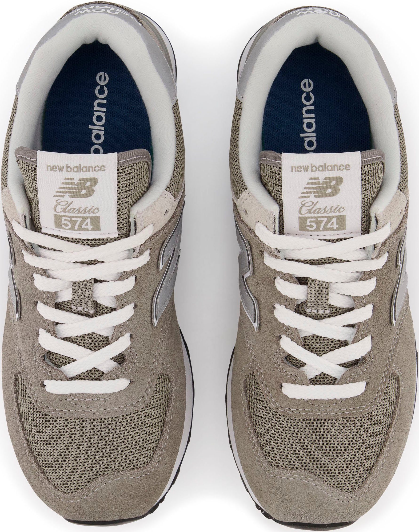 Sneaker New WL574 Core Balance dunkelgrau-grau-weiß