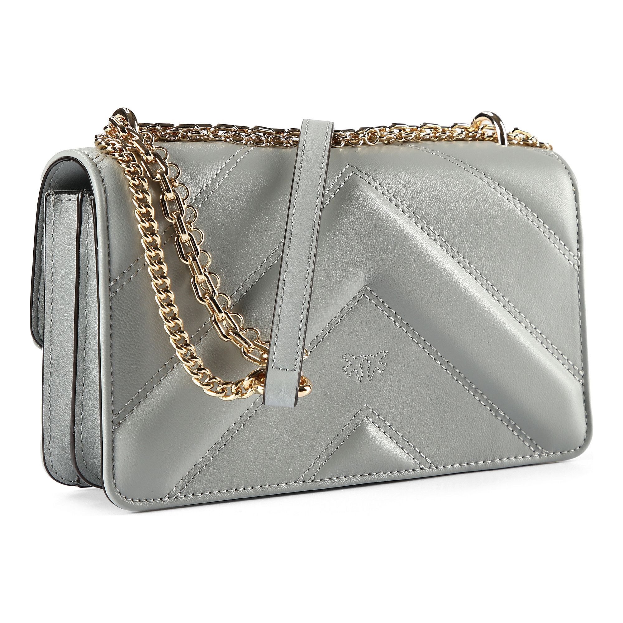 PINKO Umhängetasche Love One Mini, Leder