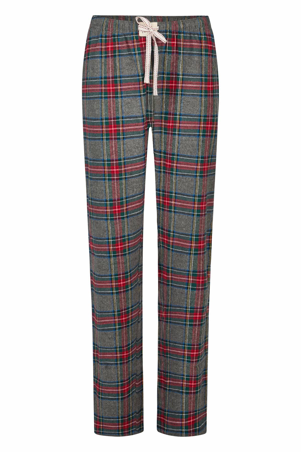 HAPPY SHORTS Homewearhose Damen Pyjama Flanell Hose