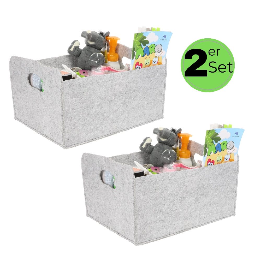 GarPet Aufbewahrungsbox 2x Aufbewahrungsbox faltbar Stoff günstig online kaufen