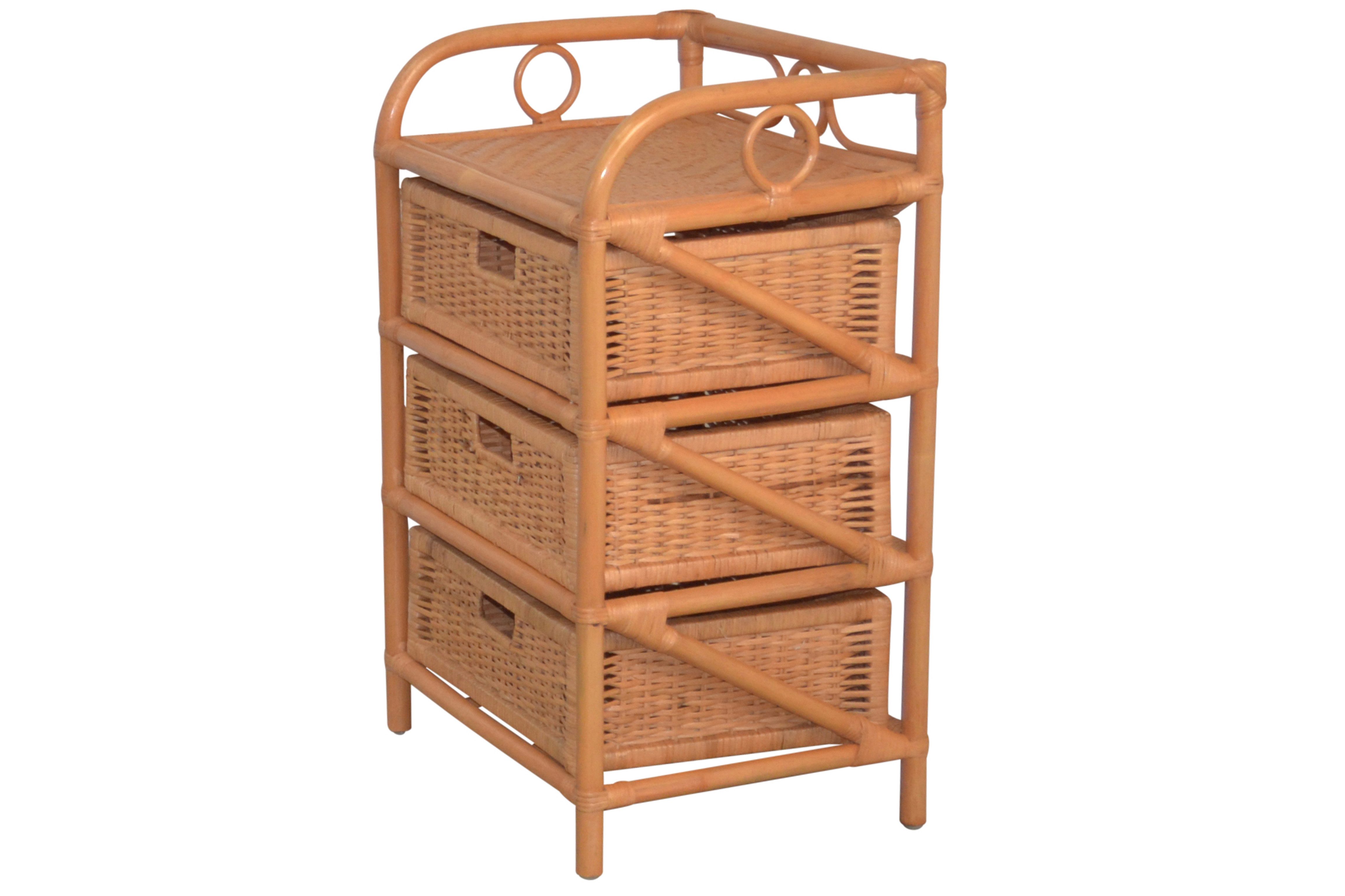 moebel-direkt-online Regal Rattanregal in drei Größen, handgeflochten, Handgeflochten