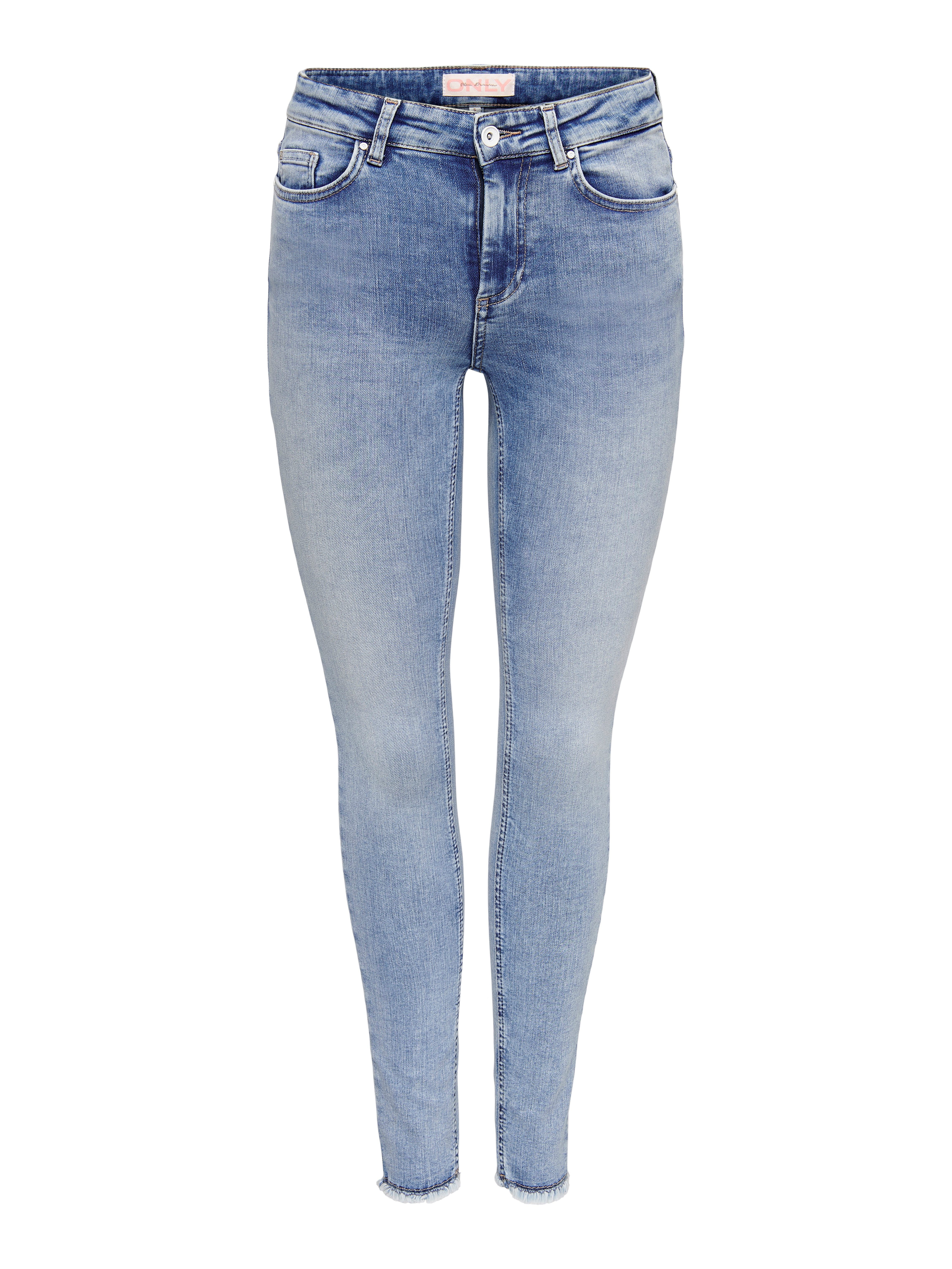 Ankle-Jeans ONLBLUSH MID SK ANK RAW DNM REA694 NOOS