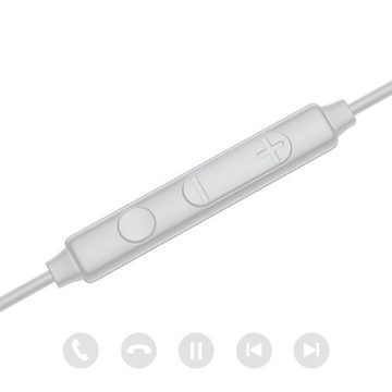 JOYROOM In-Ear USB Typ-C Ohrhörer mit Fernbedienung USB-C Anschluss Kopfhörer In-Ear-Kopfhörer