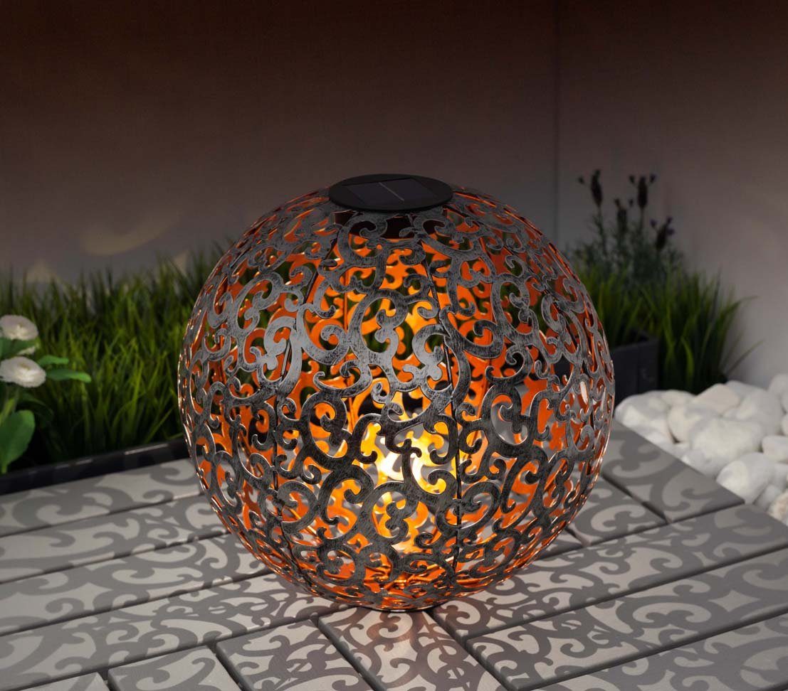 Dehner LED Solarleuchte Solarkugel Luanda, Ø günstig online kaufen