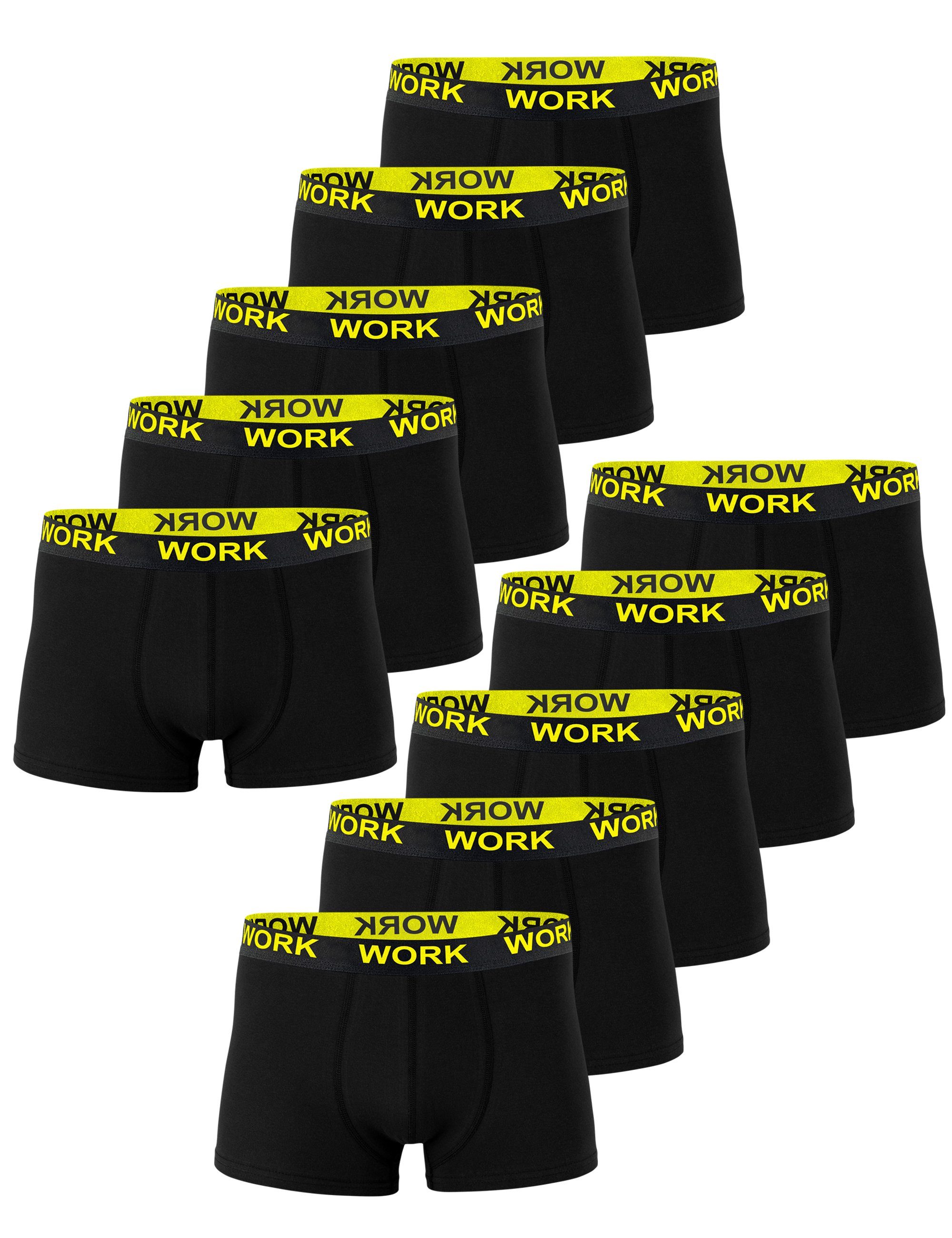 Cotton Prime® Boxershorts Hipster WORK (10-St) günstig online kaufen
