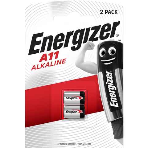 Energizer 2 Stck Alkali Mangan A11 Batterie, (6 V, 2 St)