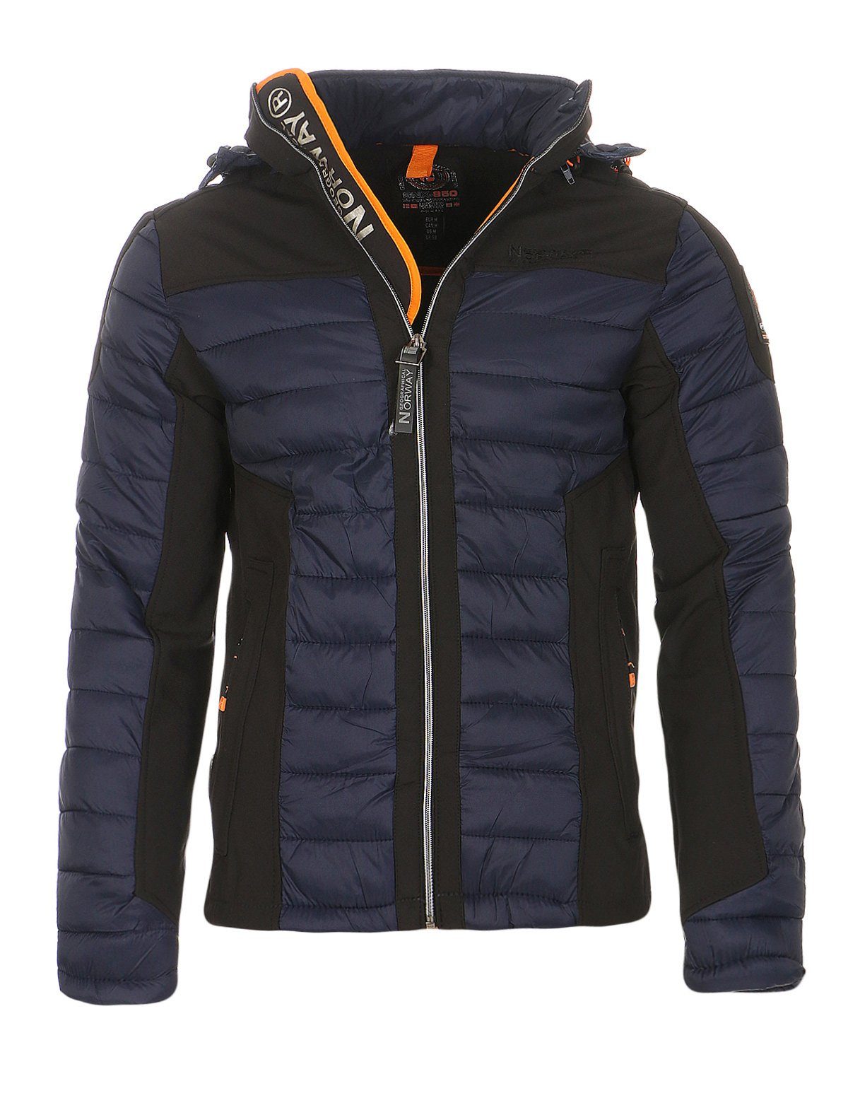 Geographical Norway Steppjacke Dauphin Übergangsjacke mit abnehmbarer Kapuz günstig online kaufen