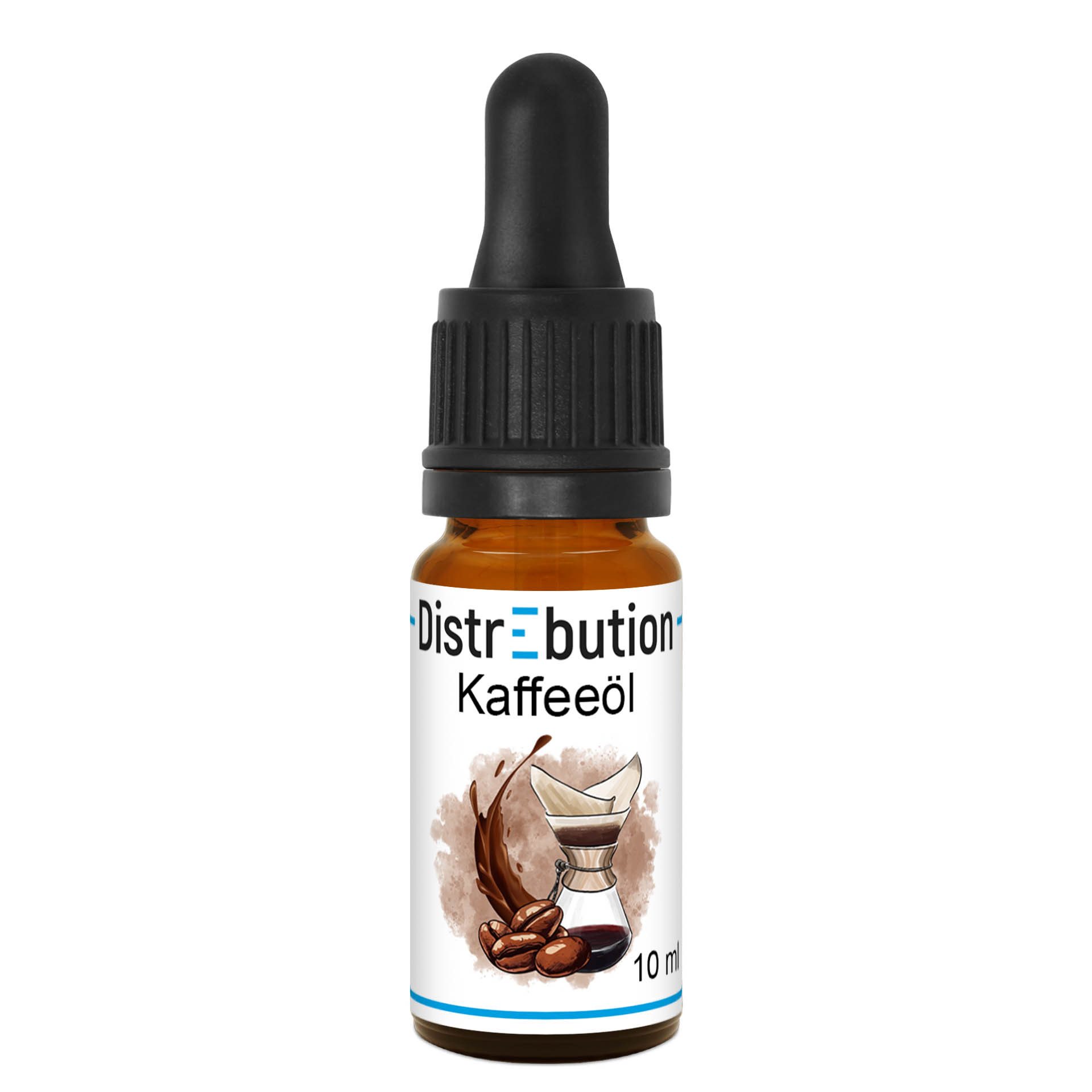 DistrEbution Gesichtspflege Kaffeeöl, 100% Pure & Vegan Hautpflege. Kaffeeöl für die Kosmetik, Coffea Arabica Seed Oil