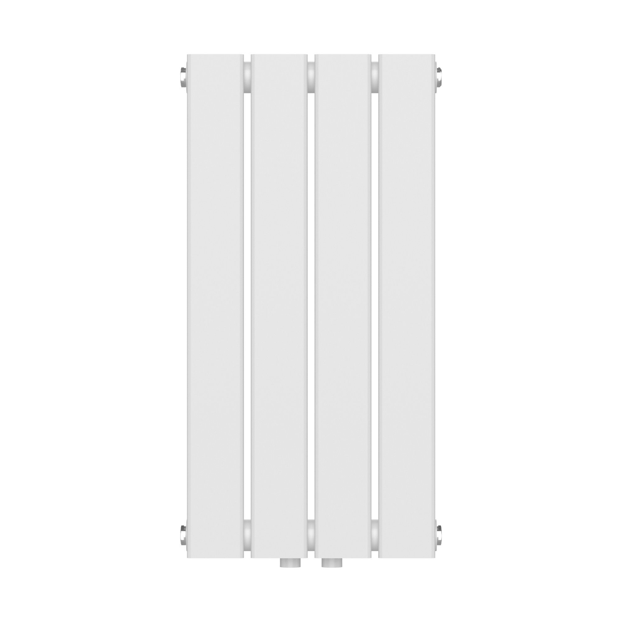 neu.haus Designheizkörper, »Nore« Flachheizkörper 60x30cm Einlagig Weiß 249W