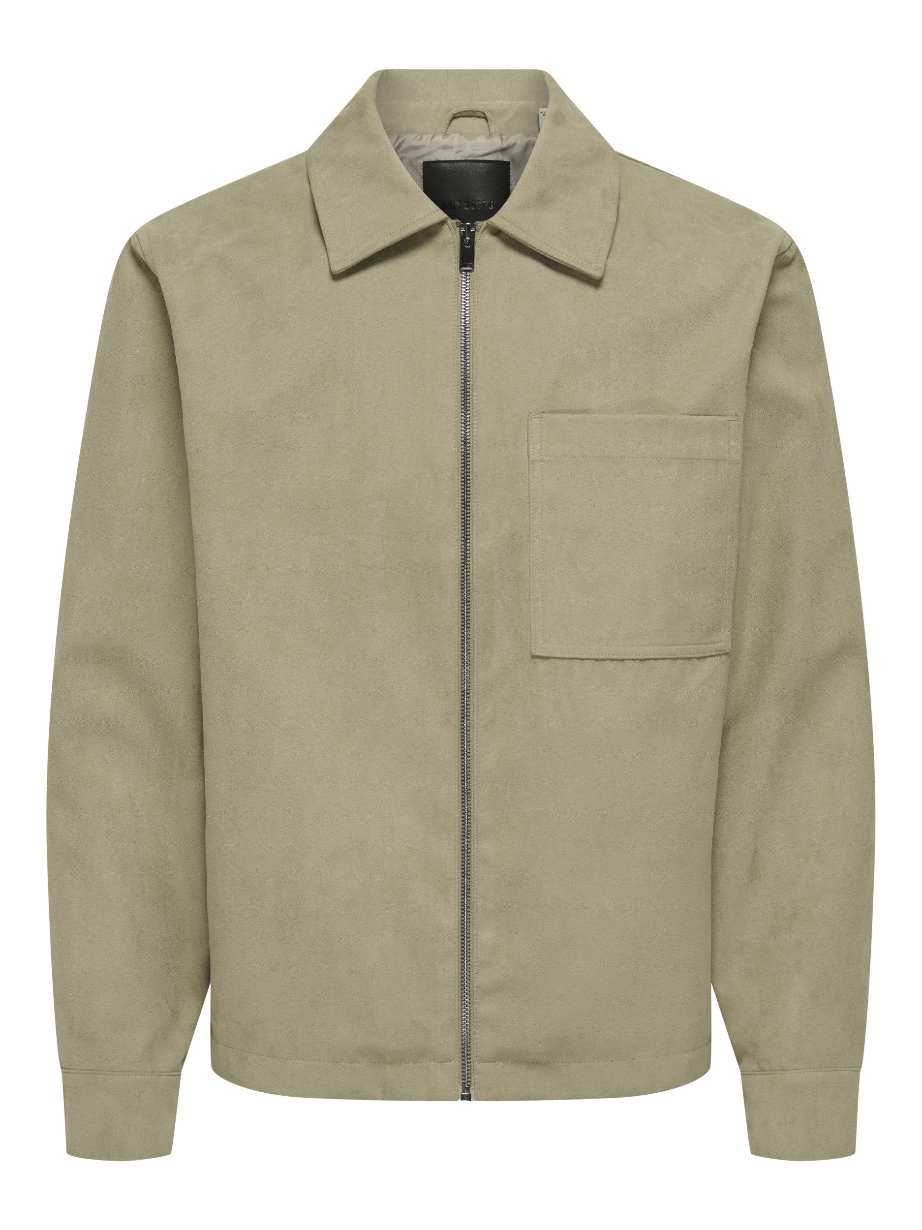 ONLY & SONS Funktionsjacke ONSRICK FAUX SUEDE JACKET OTW