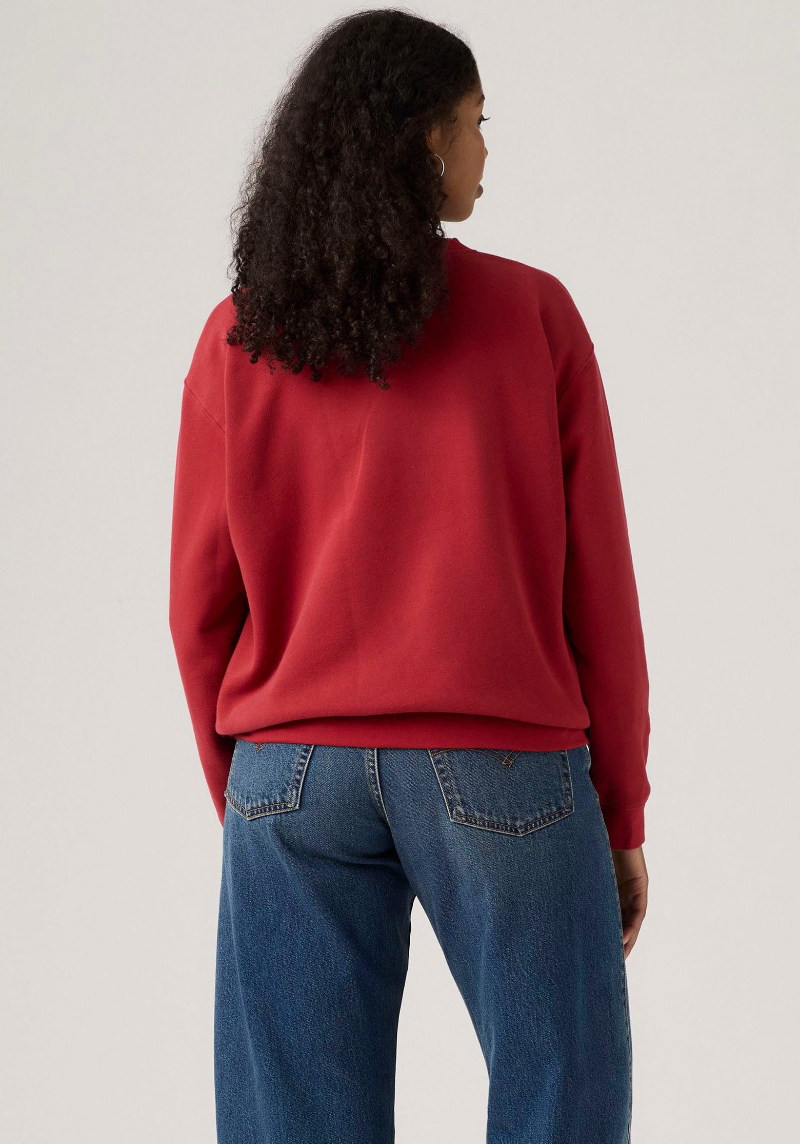 Levi's® Sweatshirt GR EVERYDAY CREW mit winterlichem Logoprint