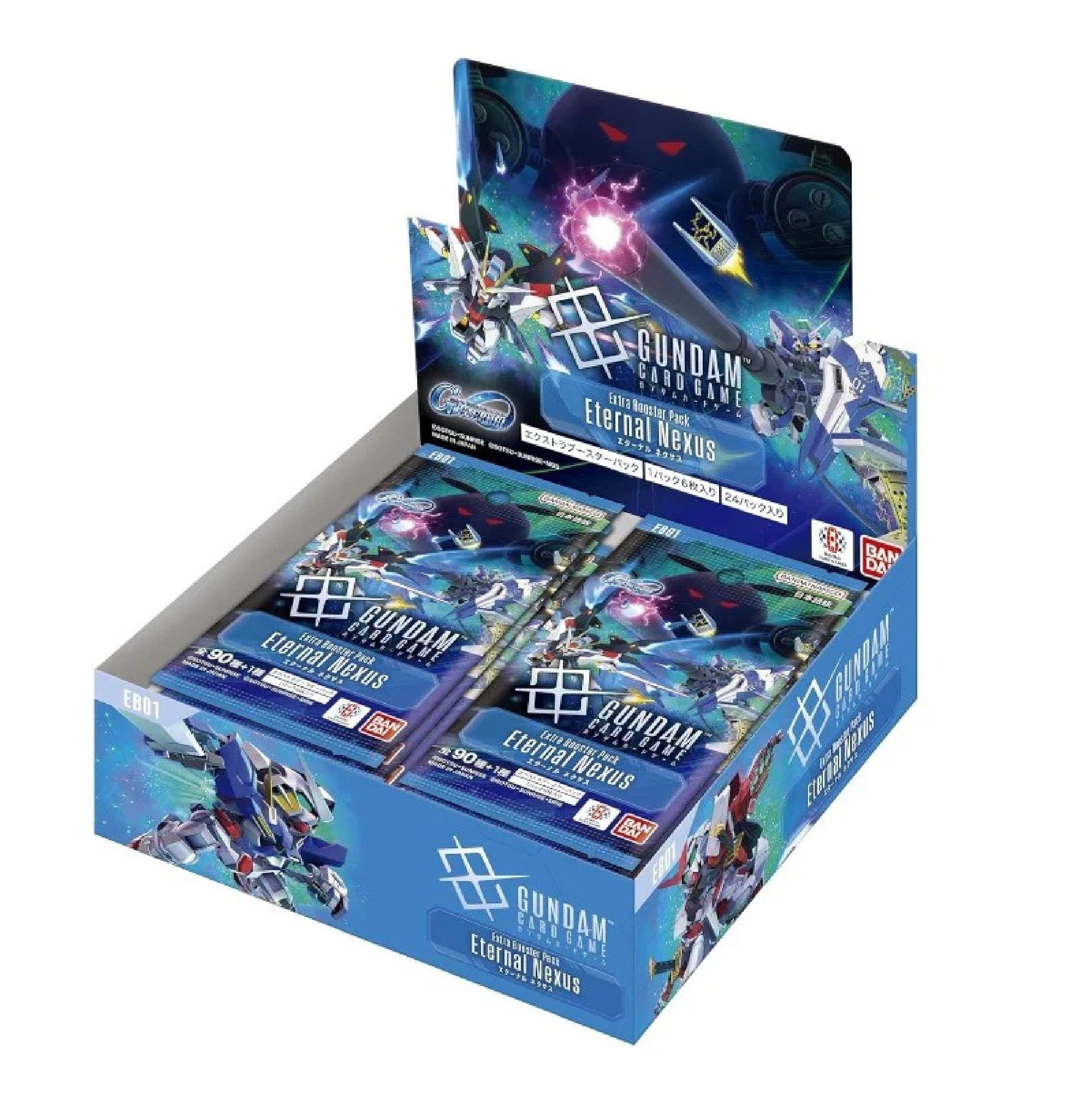 Bandai Sammelkarte GUNDAM (EB01) ETERNAL NEXUS ENGLISH BOOSTER BOX