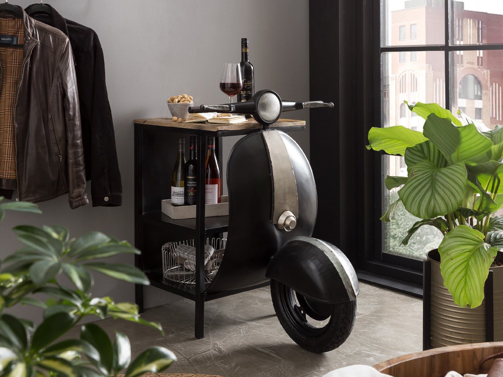 massivum Konsolentisch Scooter, Beistelltisch im Bike günstig online kaufen