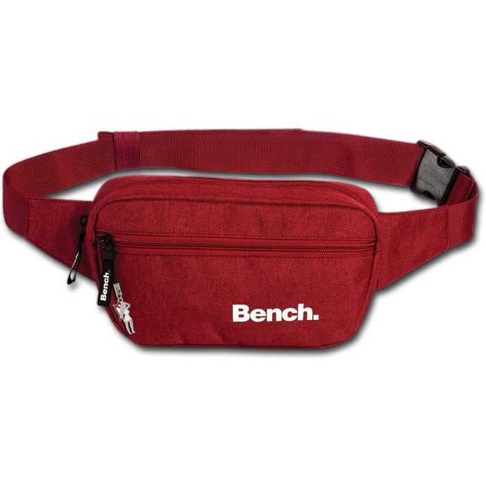 Bench. Gürteltasche Bench sportliche Gürteltasche rot Damen Jugend Tasche aus Polyester Größe ca. 23cm in rot
