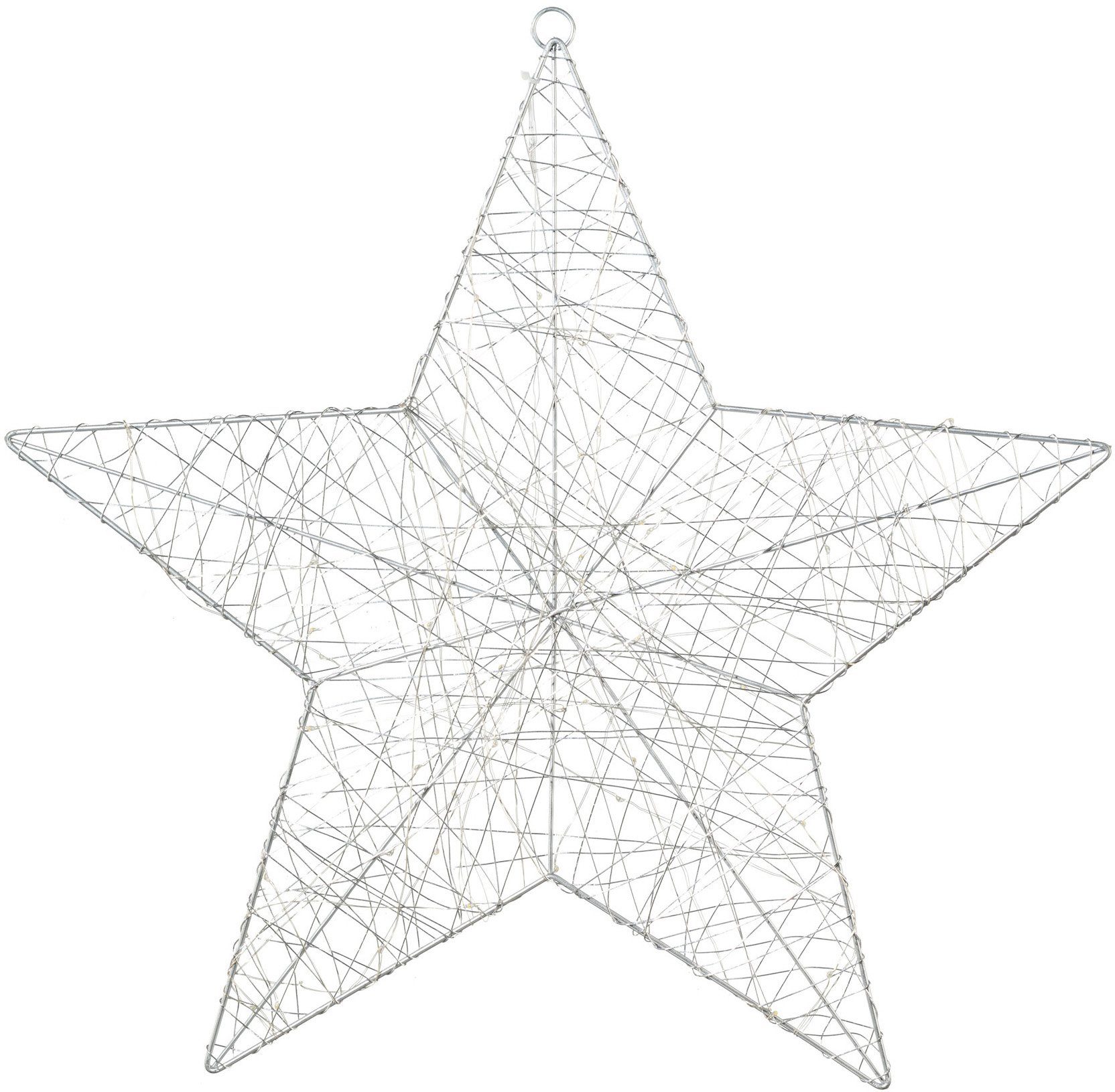 Creativ light Dekostern Weihnachtsstern, Weihnachtsdeko, mit 50 LEDs günstig online kaufen