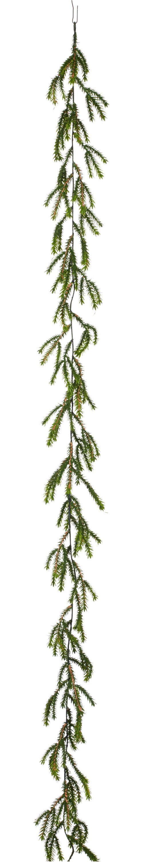 Kunstgirlande Fichtengirlande, Creativ green, mit naturgetreuen Fichtenzweigen