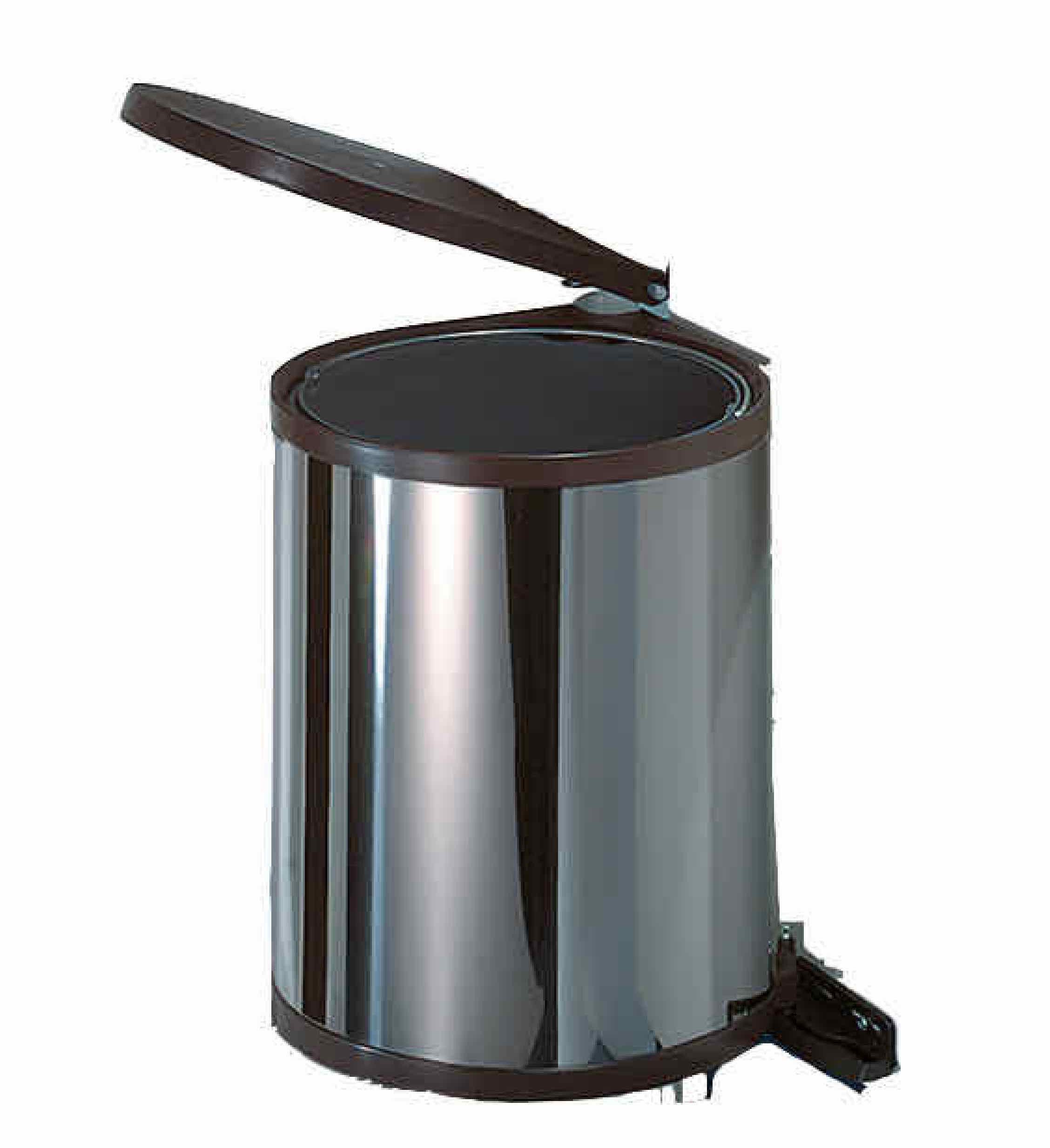 WESCO Einbaumülleimer WESCO Rondo 2 Klassikline, Abfallsammler 13 Liter